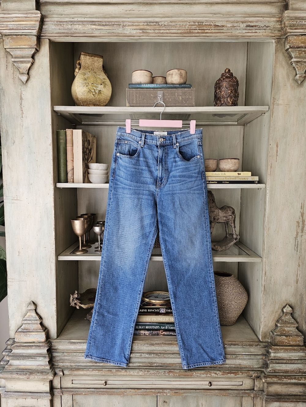 SLVRLAKE London Jean in Blue Bird - Picture 2 of 12